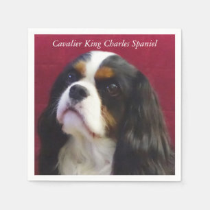 Cavalier King Charles Spaniel Cocktail Napkins Servet