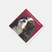 Cavalier King Charles Spaniel Cocktail servetten (Hoek)