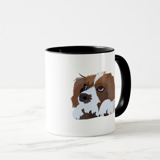 Cavalier King Charles Spaniel Coffee Mok (Voorkant rechts)