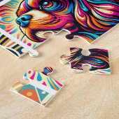 Cavalier King Charles Spaniel Collage Puzzel (Zijkant)