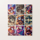Cavalier King Charles Spaniel Collage Puzzel (Verticaal)