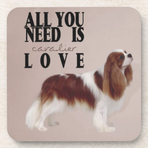 Cavalier King Charles Spaniel Cork Onderzetter