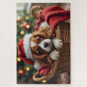 Cavalier King Charles Spaniel Cozy Basket Legpuzzel (Verticaal)