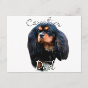 Cavalier King Charles Spaniel Dad 2 Briefkaart