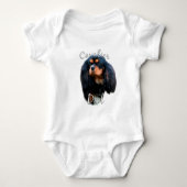 Cavalier King Charles Spaniel Dad 2 Romper (Voorkant)