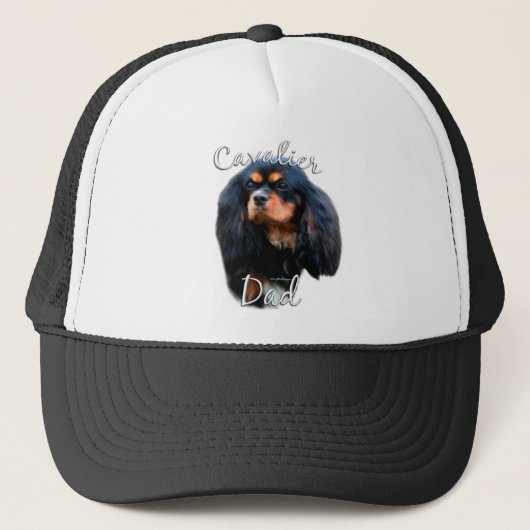 Cavalier King Charles Spaniel Dad 2 Trucker Pet (Voorkant)