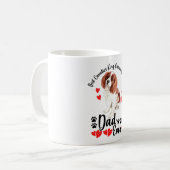 Cavalier King Charles Spaniel Dad Ever Koffiemok (Voorkant links)