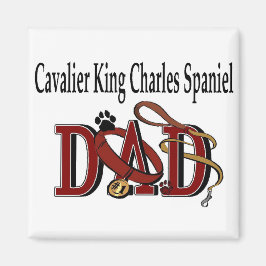 Cavalier King Charles Spaniel DAD Gifts Magneet