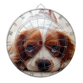Cavalier King Charles Spaniel Dartbord (Voorkant)