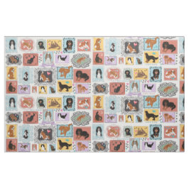 Cavalier King Charles Spaniel Design Stof