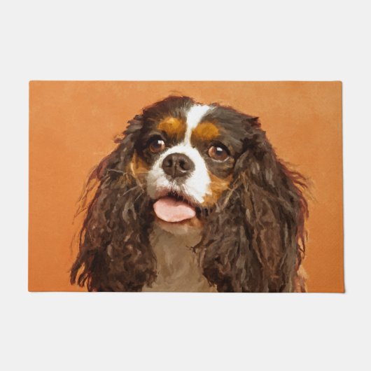 Cavalier King Charles Spaniel Deurmat (Voorkant)