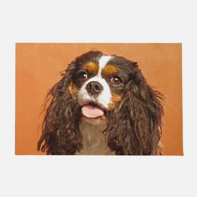 Cavalier King Charles Spaniel Deurmat (Voorkant)