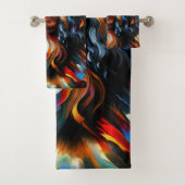 Cavalier King Charles Spaniel Dog Acrylic Print Ba Bad Handdoek (Insitu)