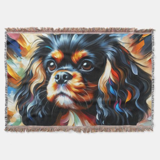 Cavalier King Charles Spaniel Dog Acrylic Print Deken (Voorkant)