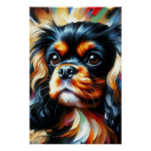Cavalier King Charles Spaniel Dog Acrylic Print Perfect Poster (Voorkant)