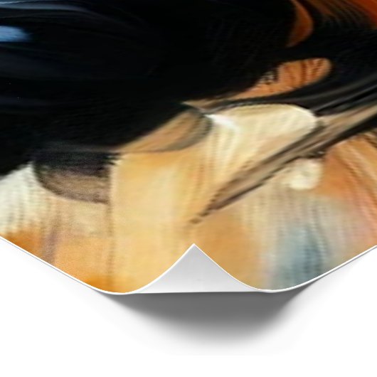 Cavalier King Charles Spaniel Dog Acrylic Print Perfect Poster (Hoek)