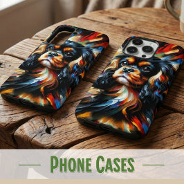 Cavalier King Charles Spaniel Dog Acrylic Print Samsung Galaxy Hoesje