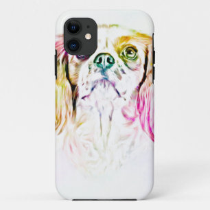Cavalier King Charles Spaniel Dog Art Painting Case-Mate iPhone Case