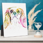Cavalier King Charles Spaniel Dog Art Painting Fotoplaat (Zijkant)
