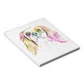 Cavalier King Charles Spaniel Dog Art Painting Notitieblok (Schuin)