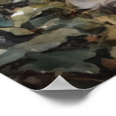 Cavalier King Charles Spaniel Dog Art Print Poster (Hoek)