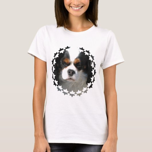 Cavalier King Charles Spaniel Dog Dames T-Shirt (Voorkant)
