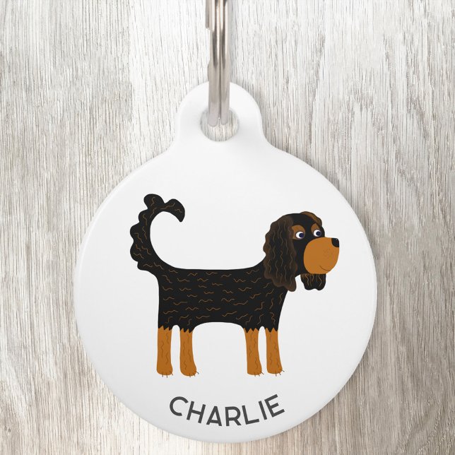 Cavalier King Charles Spaniel Dog gepersonaliseerd Huisdierpenning (Creator heeft geüpload)