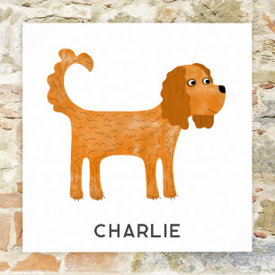 Cavalier King Charles Spaniel Dog gepersonaliseerd Poster