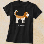 Cavalier King Charles Spaniel Dog gepersonaliseerd T-shirt