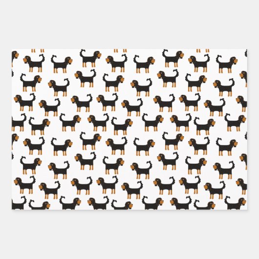 Cavalier King Charles Spaniel Dog Inpakpapier Vel (Voorkant 3)