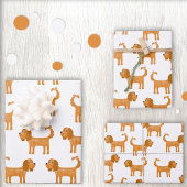 Cavalier King Charles Spaniel Dog Inpakpapier Vel