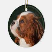 Cavalier King Charles Spaniel Dog Keramisch Ornament (Links)