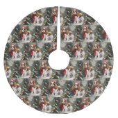 Cavalier King Charles Spaniel Dog Kerstmis Kerstboom Rok (Voorkant)