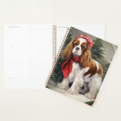 Cavalier King Charles Spaniel Dog Kerstmis Planner (Display)