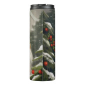 Cavalier King Charles Spaniel Dog Kerstmis Thermosbeker (Achterkant)