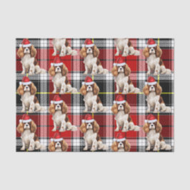 Cavalier King Charles Spaniel Dog Kerstmis Tissuepapier