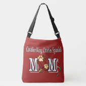 Cavalier King Charles Spaniel Dog mama Crossbody Tas (Voorkant)