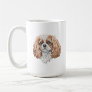 Cavalier King Charles Spaniel Dog Mok   15 oz.