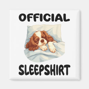 Cavalier King Charles Spaniel Dog Officiële Slaaps Magneet