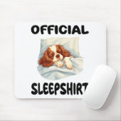 Cavalier King Charles Spaniel Dog Officiële Slaaps Muismat (Met muis)
