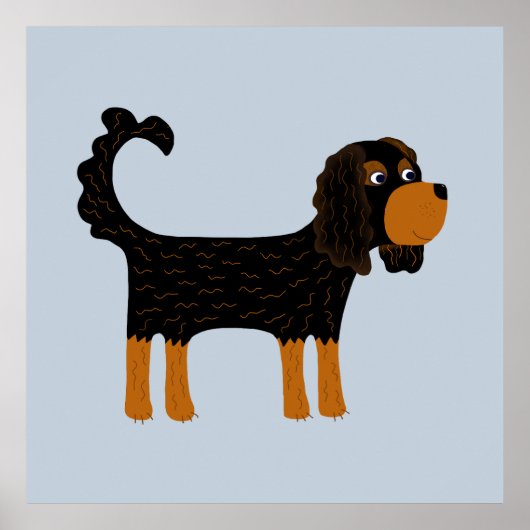 Cavalier King Charles Spaniel Dog Poster (Voorkant)