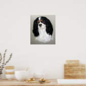 Cavalier King Charles Spaniel Dog Poster Print (Keuken)