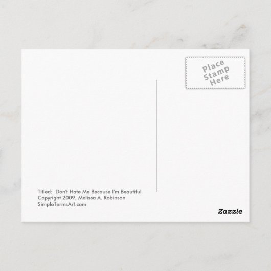 Cavalier King Charles Spaniel Dog Princess ART Briefkaart (Achterkant)