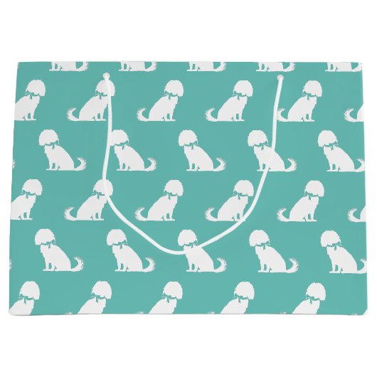 Cavalier King Charles Spaniel Dog Puppy Groot Cadeauzakje (Voorkant)