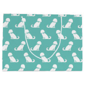 Cavalier King Charles Spaniel Dog Puppy Groot Cadeauzakje (Achterkant)