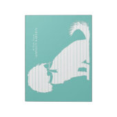 Cavalier King Charles Spaniel Dog Puppy Notitieblok (Linkerzijde)