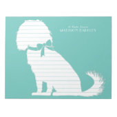 Cavalier King Charles Spaniel Dog Puppy Notitieblok (Voorkant)