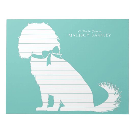 Cavalier King Charles Spaniel Dog Puppy Notitieblok (Voorkant)