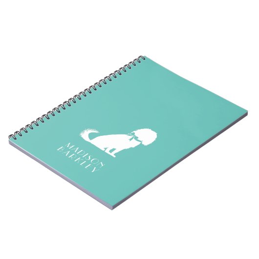 Cavalier King Charles Spaniel Dog Puppy Notitieboek (Linkerzijde)