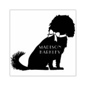 Cavalier King Charles Spaniel Dog Puppy Rubberstempel (Afrduk)